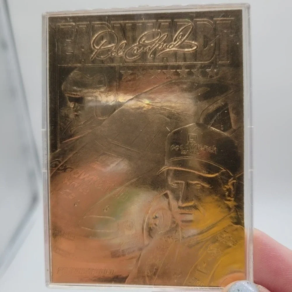 1996 Dale Earndhardt 7 Time Nascar Cup‎ Champion 23kt Gold Card #0339